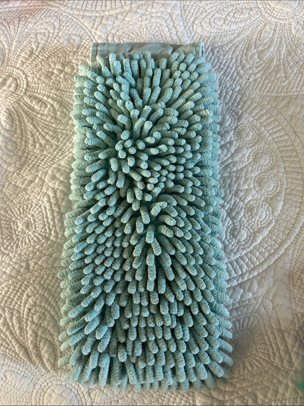 Norwex Aqua Chenille Hand Towel